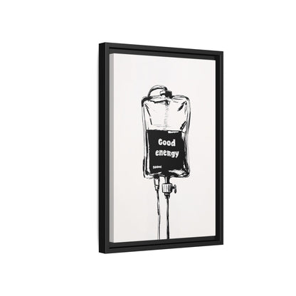 Framed Canvas - Good Energy IV Bag