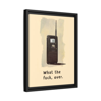 Framed Canvas - Walkie Talkie WTF Moment