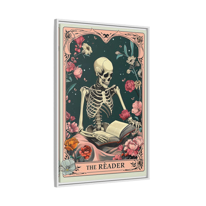 Framed Canvas - The Eternal Reader