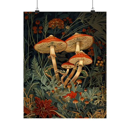 Elegant Mushroom Reverie