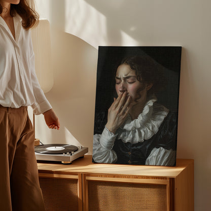1.25" Matte Canvas - Oh No, It Hit Me