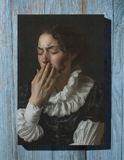 1.25" Matte Canvas - Oh No, It Hit Me