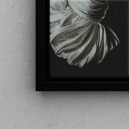 Framed Canvas - Oh No, It Hit Me