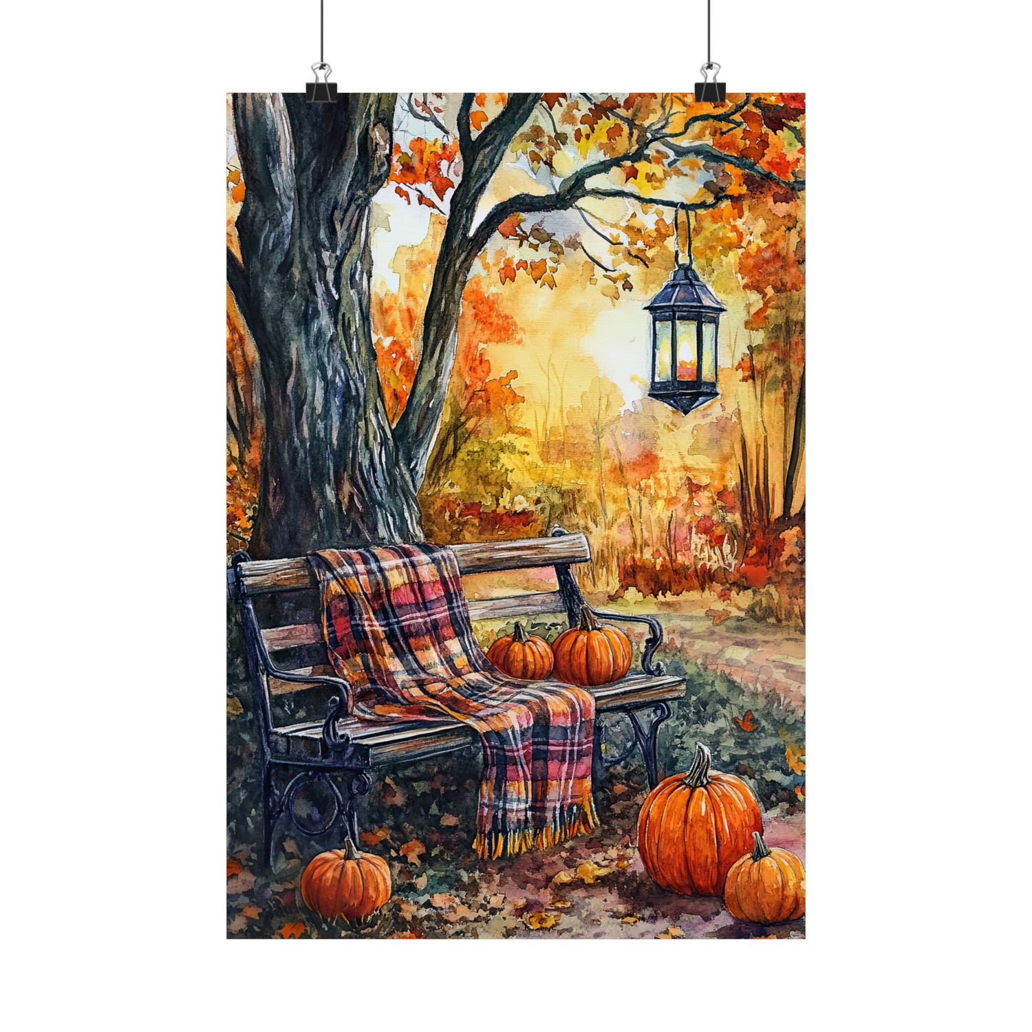 Golden Pause in Fall