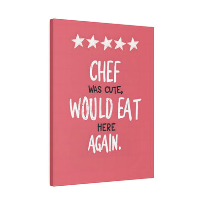 .75&quot; Matte Canvas - Chef’s Charm