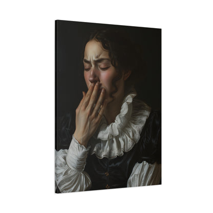 1.25" Matte Canvas - Oh No, It Hit Me
