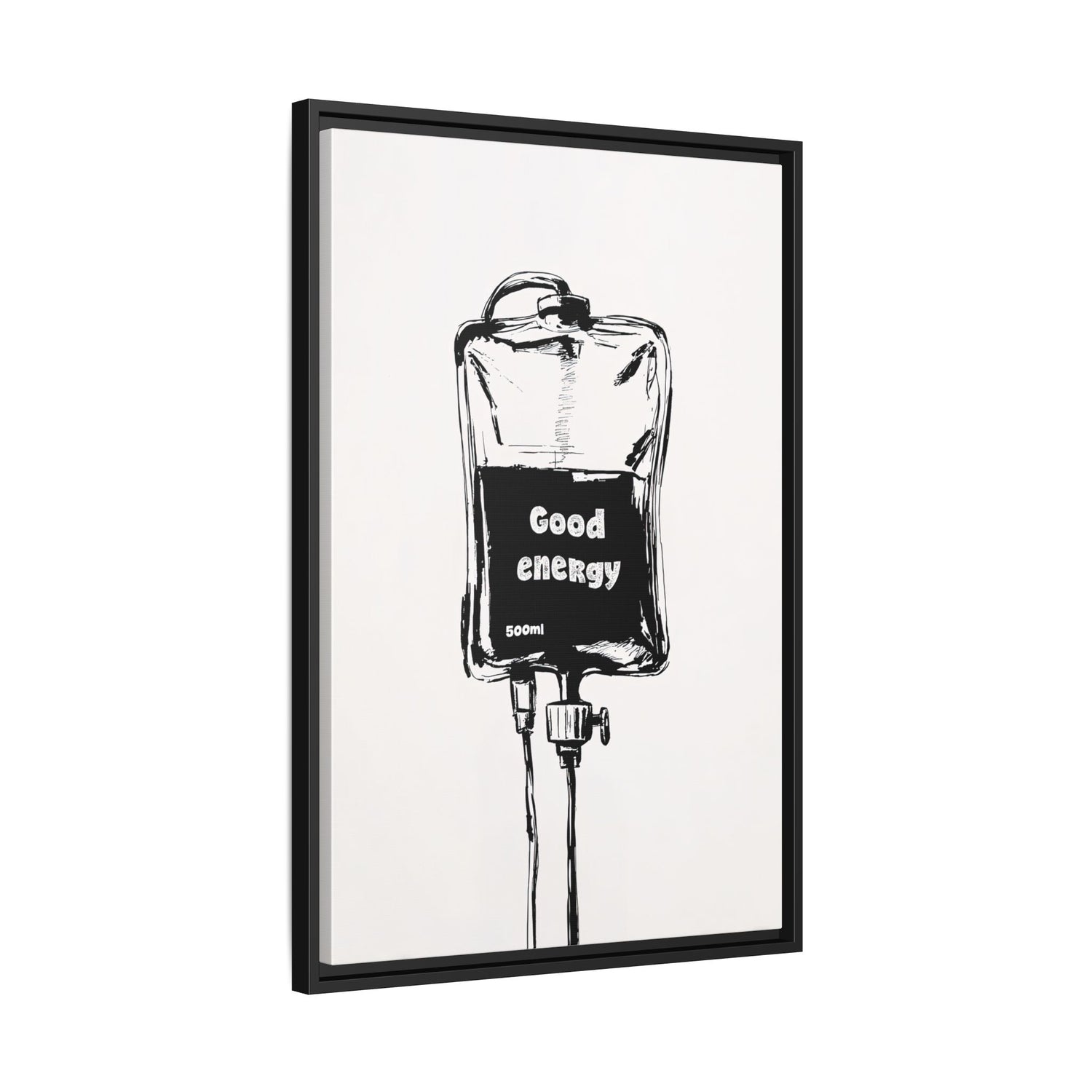 Framed Canvas - Good Energy IV Bag