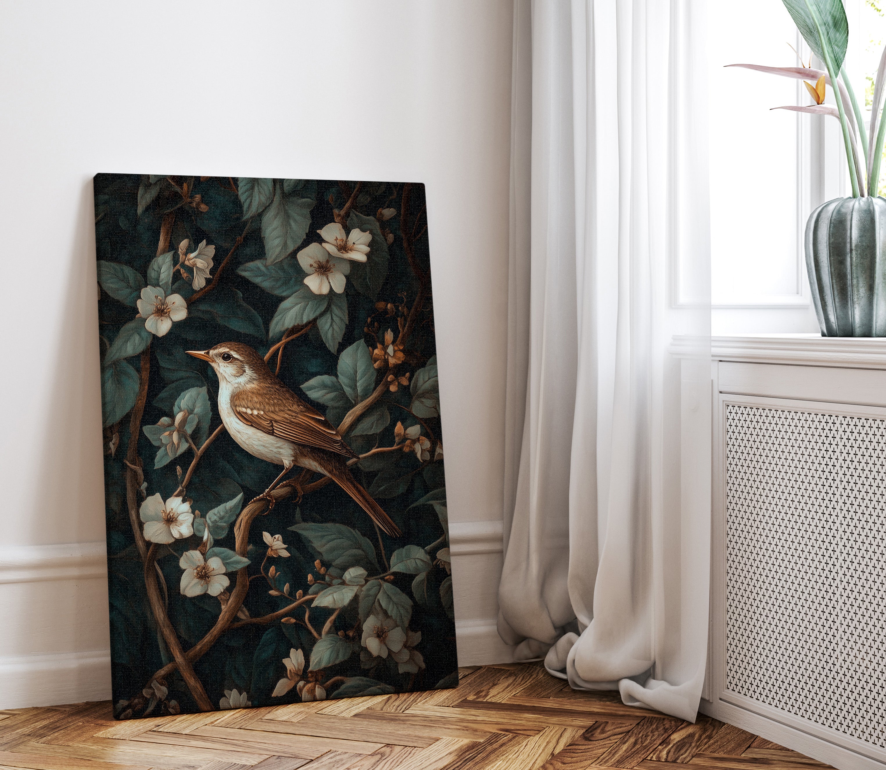 1.25" Matte Canvas - Serenade Among Blossoms
