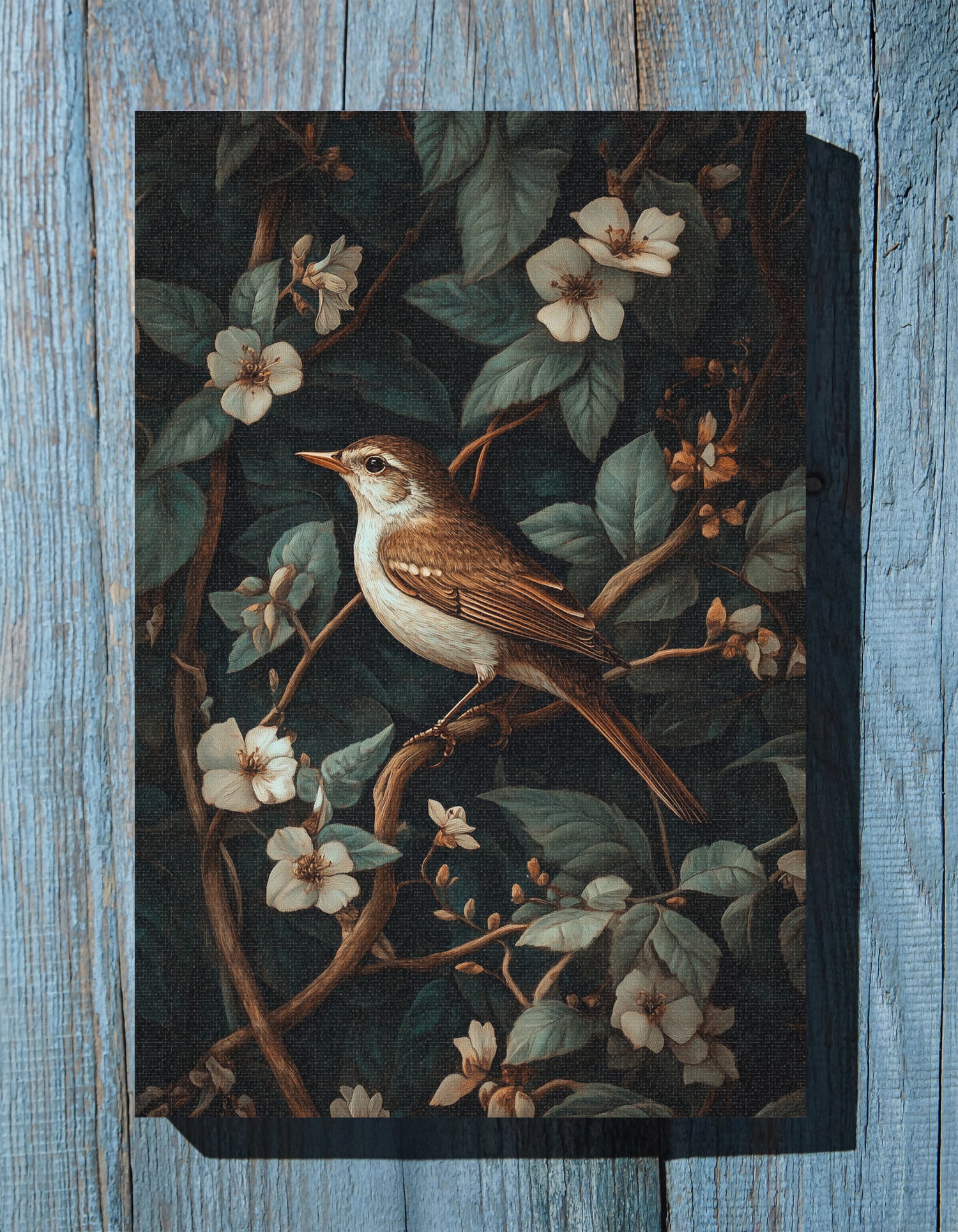 1.25" Matte Canvas - Serenade Among Blossoms