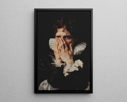 Framed Canvas - The Foul Flush Reaction