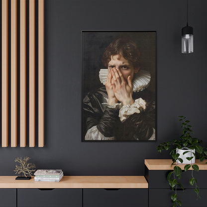 Framed Canvas - The Foul Flush Reaction