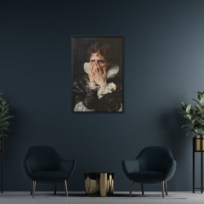 Framed Canvas - The Foul Flush Reaction