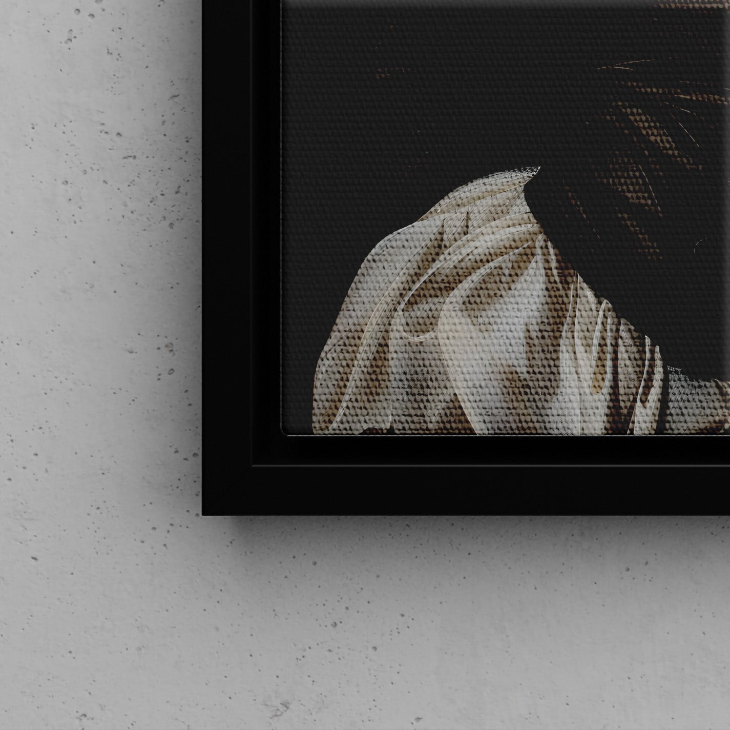 Framed Canvas - The Foul Flush Reaction
