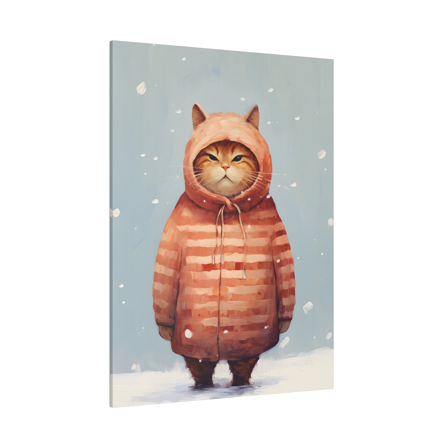 .75&quot; Matte Canvas - Grumpy Winter Floof