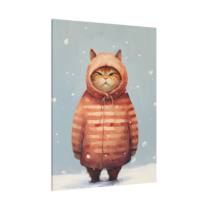 .75&quot; Matte Canvas - Grumpy Winter Floof