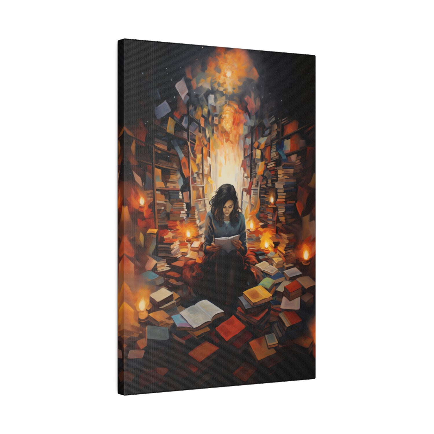.75" Matte Canvas - The Sanctuary of Stories