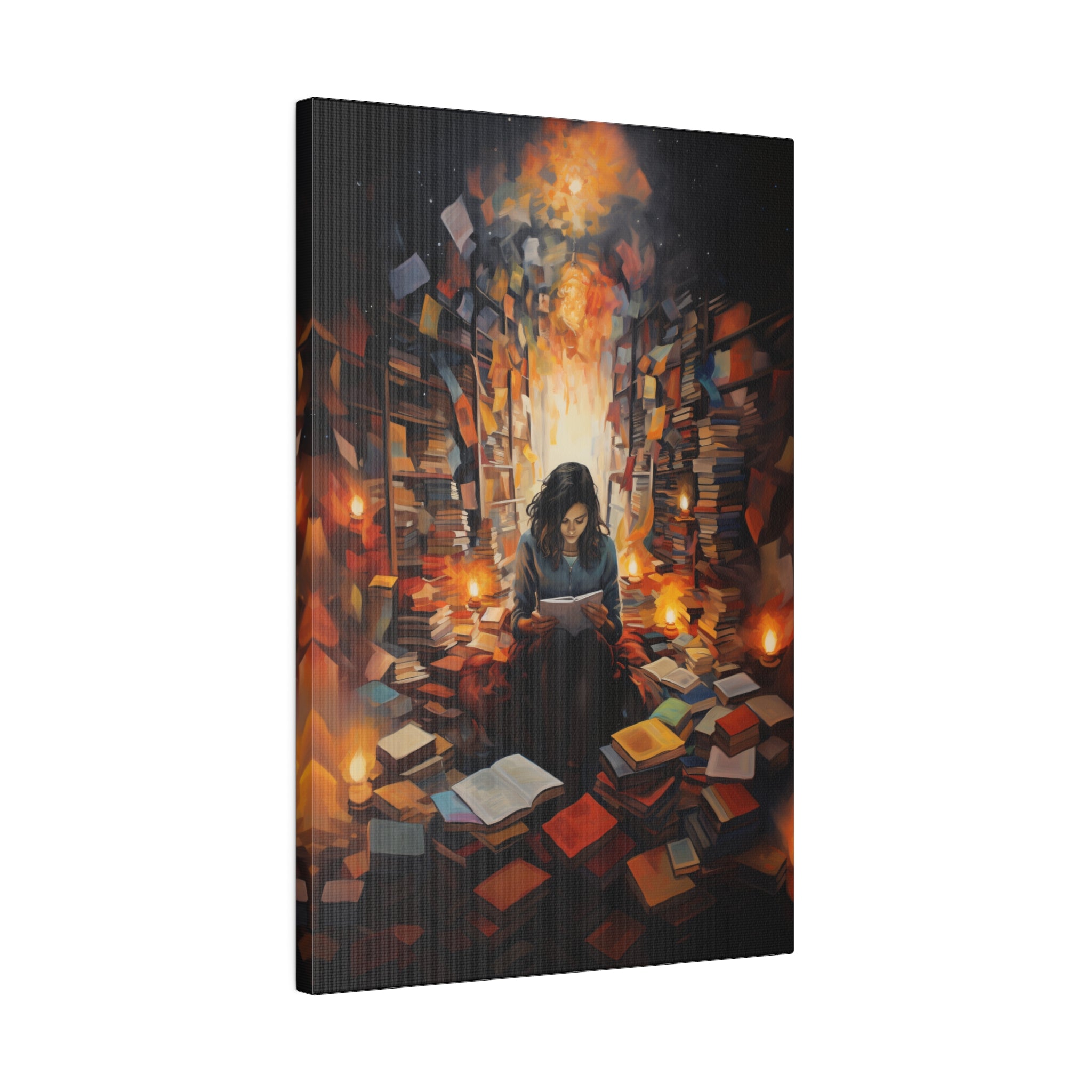 .75" Matte Canvas - The Sanctuary of Stories