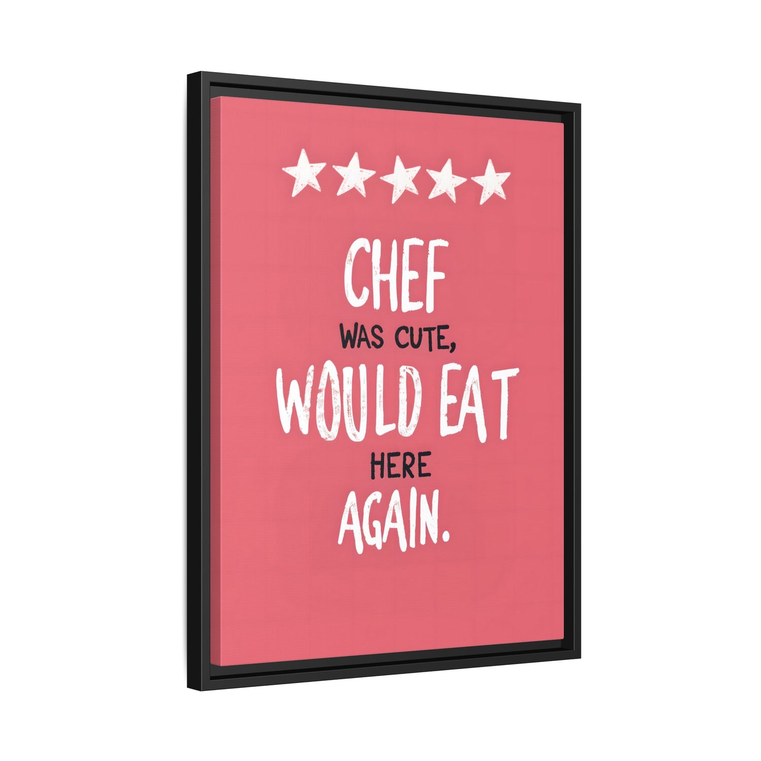 Framed Canvas - Chef’s Charm