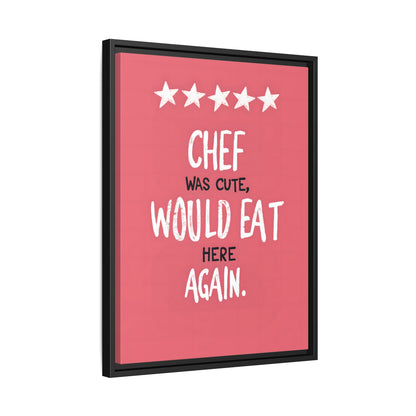 Framed Canvas - Chef’s Charm
