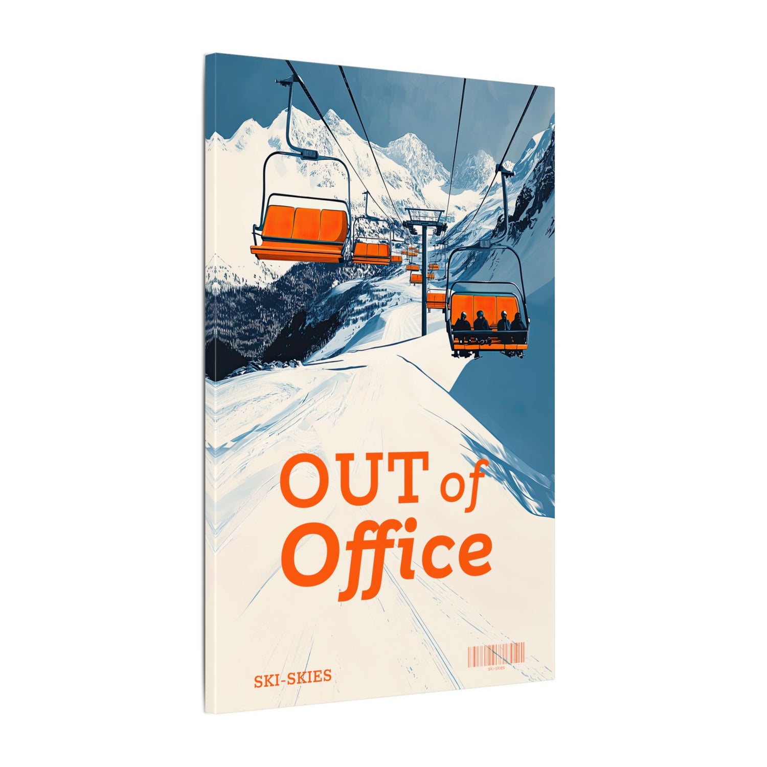 .75" Matte Canvas - Out of Office Skies