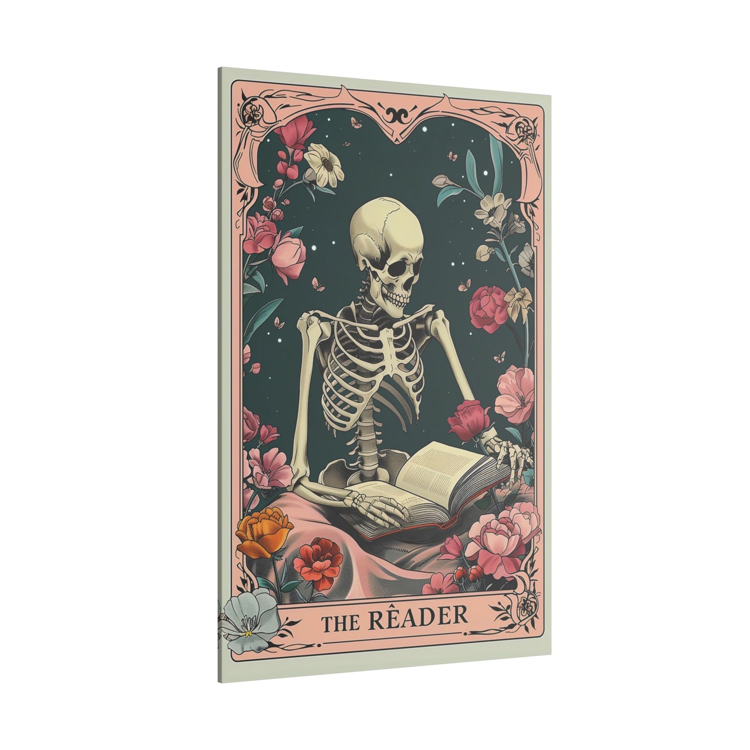 .75" Matte Canvas - The Eternal Reader
