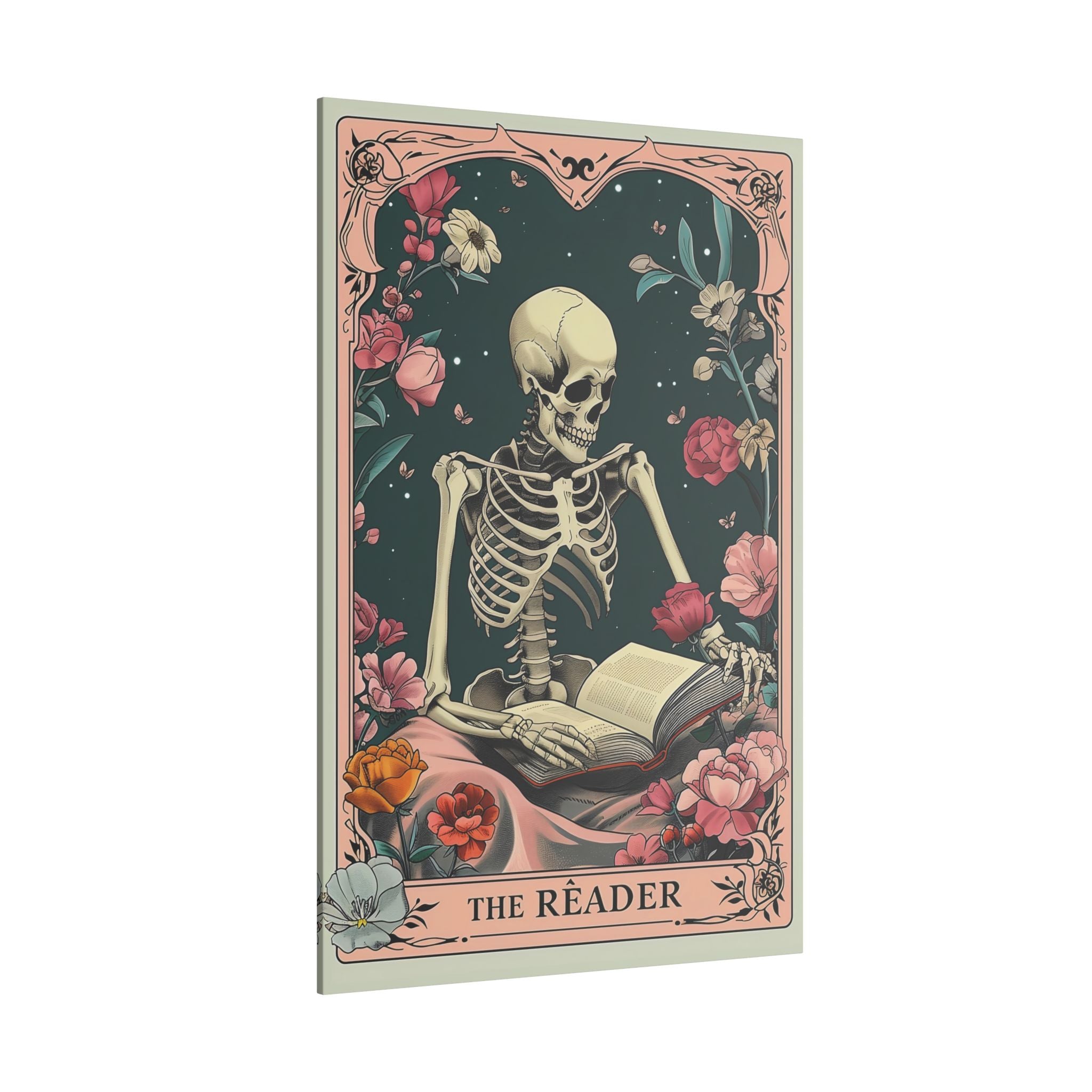 .75" Matte Canvas - The Eternal Reader
