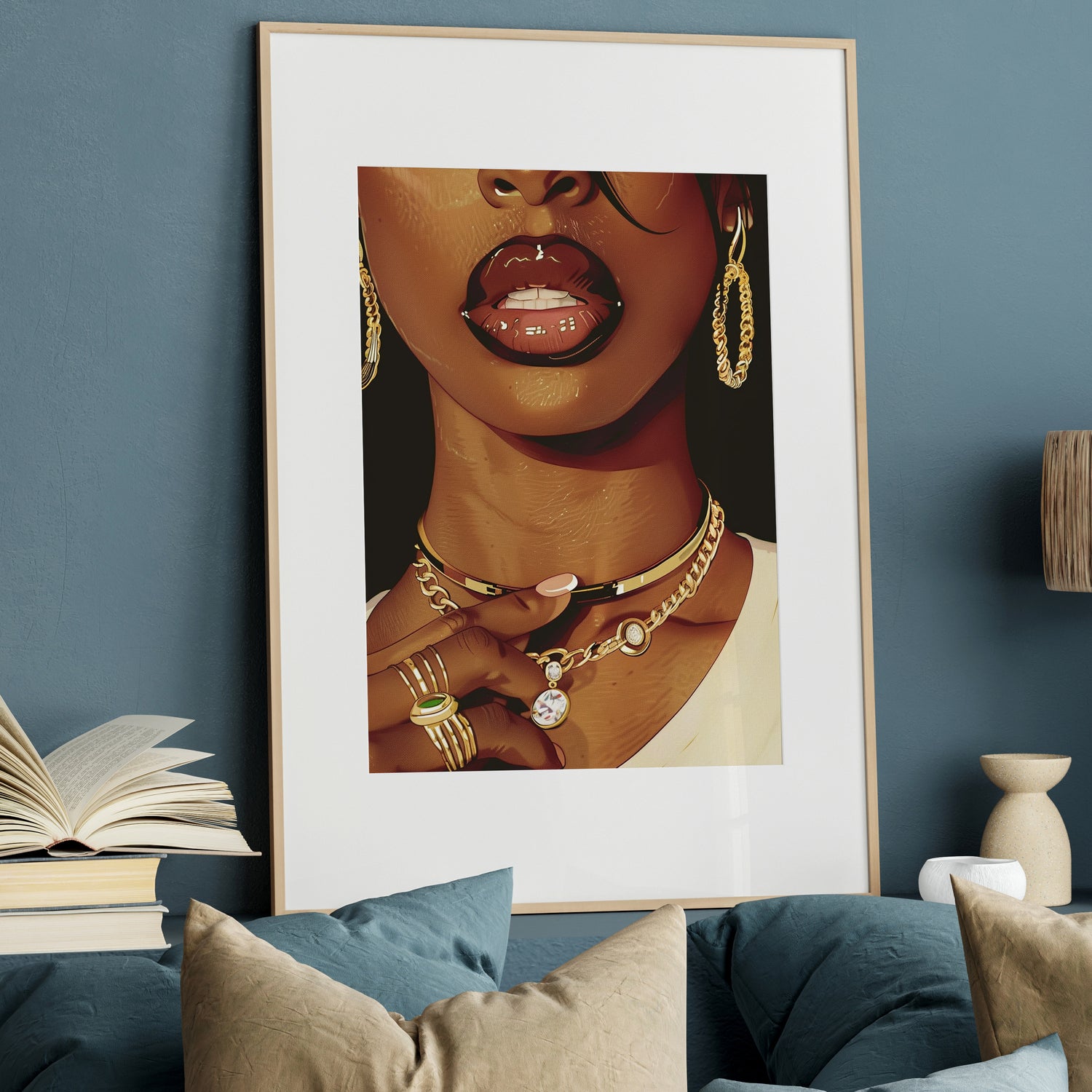 Golden Luxe Confidence Portrait