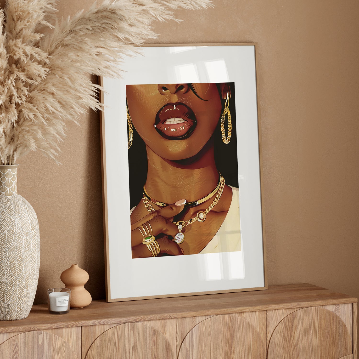 Golden Luxe Confidence Portrait