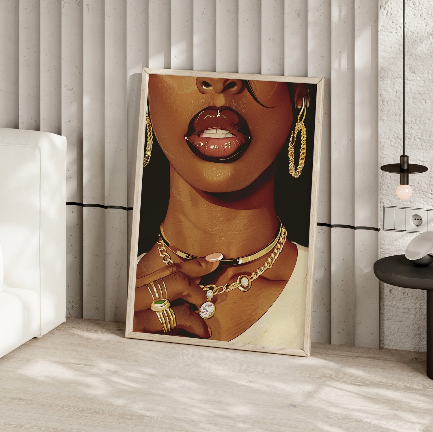Golden Luxe Confidence Portrait
