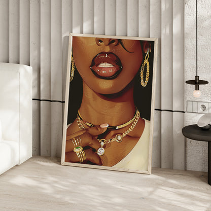 Golden Luxe Confidence Portrait