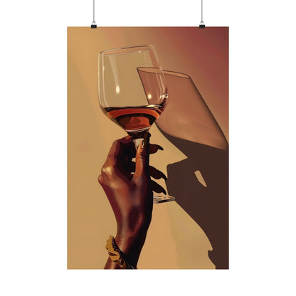 Golden Hour Wine Toast