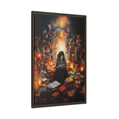 Framed Canvas - The Sanctuary of Stories