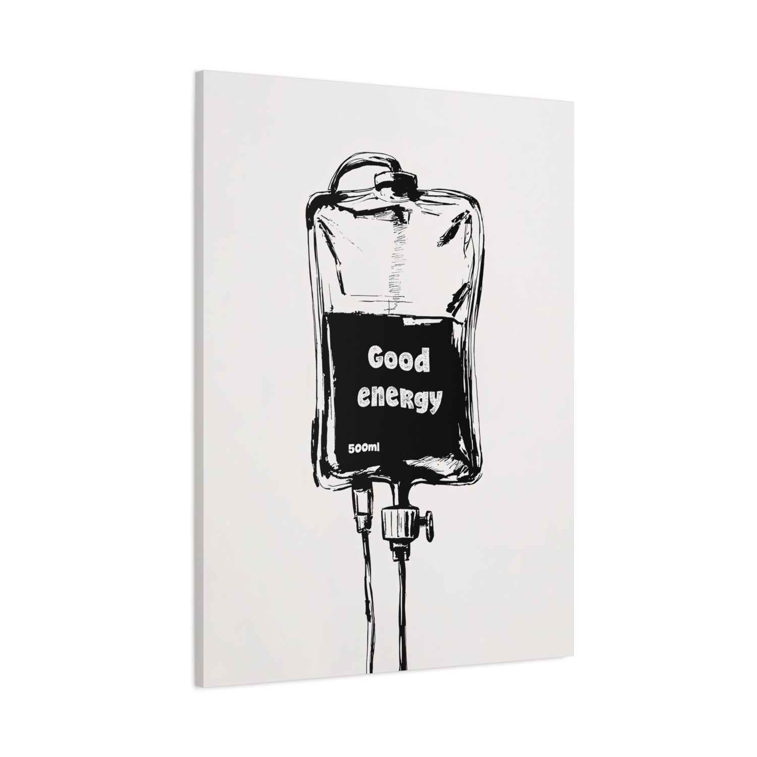 1.25" Matte Canvas - Good Energy IV Bag