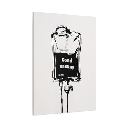 1.25" Matte Canvas - Good Energy IV Bag