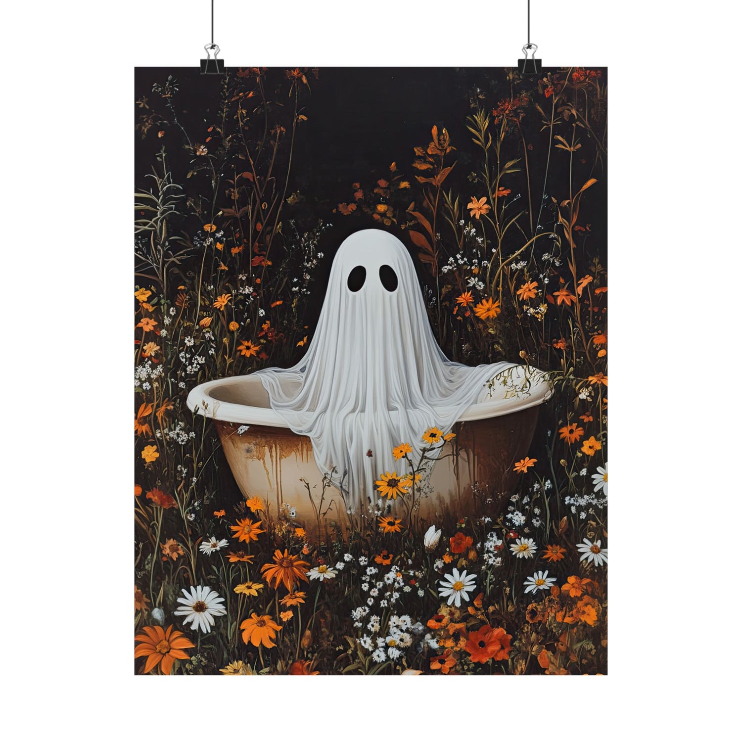 Wildflower Bathtub Ghost