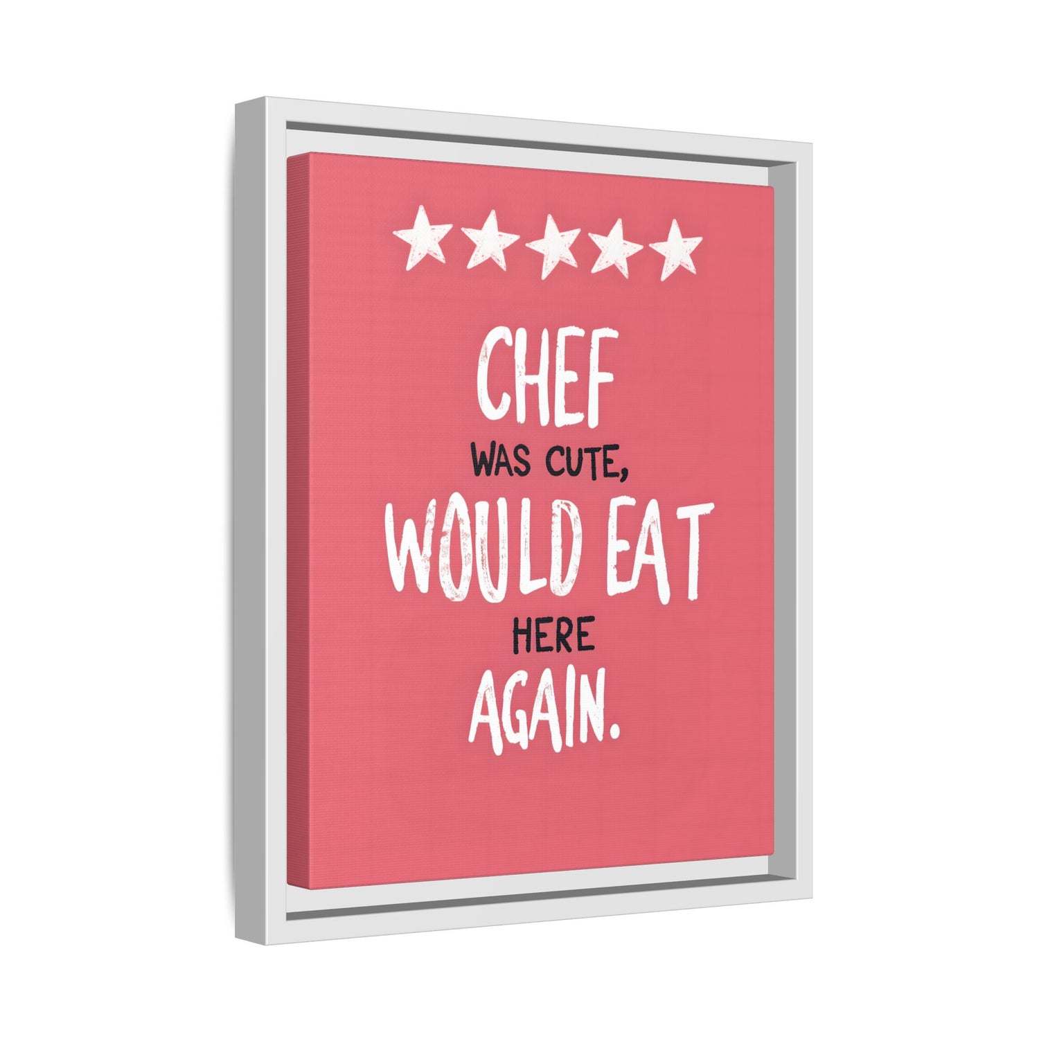 Framed Canvas - Chef’s Charm