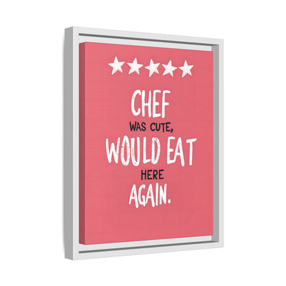 Framed Canvas - Chef’s Charm