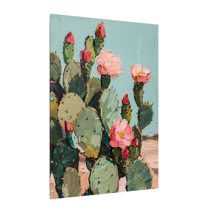 .75" Matte Canvas - Arizona Blooming Cactus Color