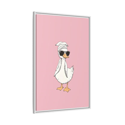 Framed Canvas - Sassy Duck Retreat