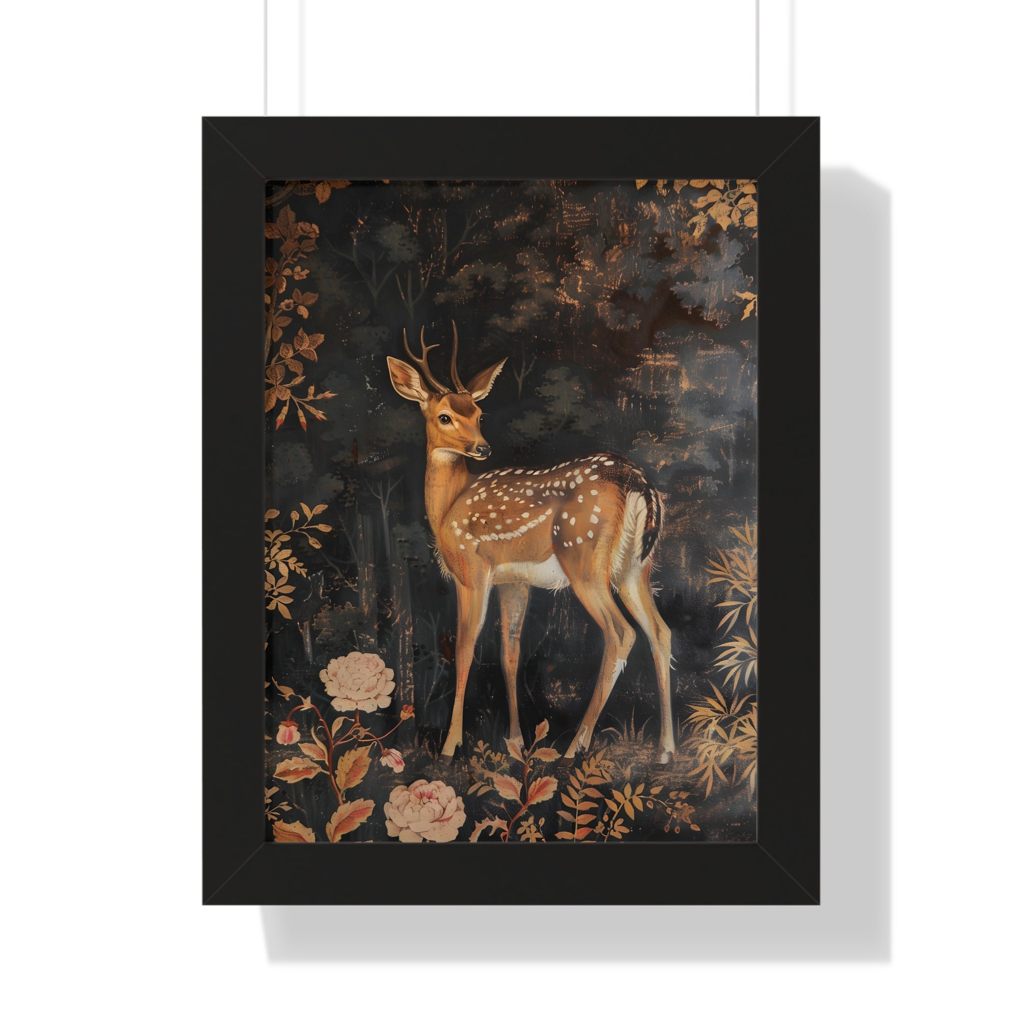 Framed Paper Print - Enchanted Forest Doe