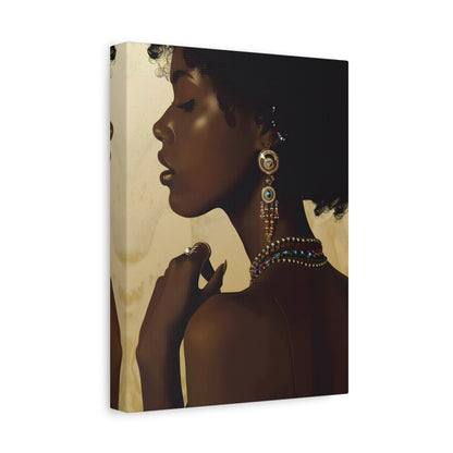 1.25" Matte Canvas - Regal Jewel Toned Muse