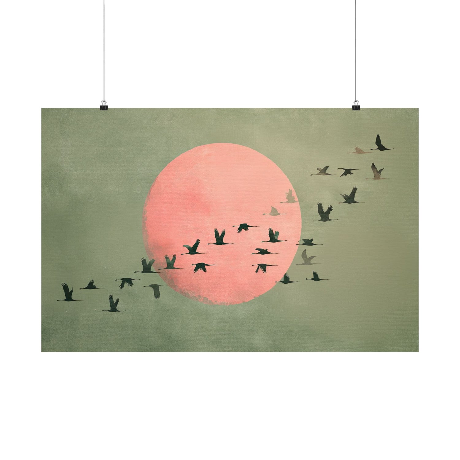 Blush Moon Bird Migration