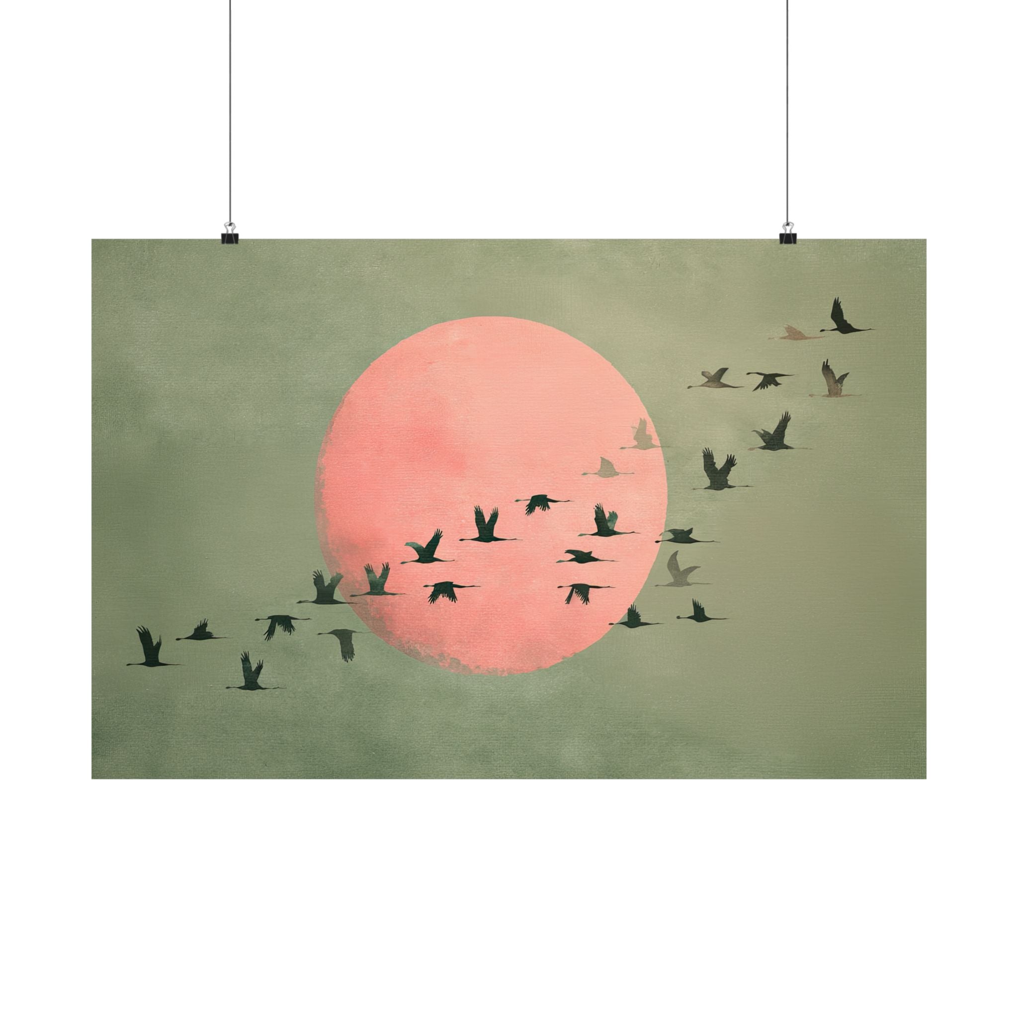 Blush Moon Bird Migration
