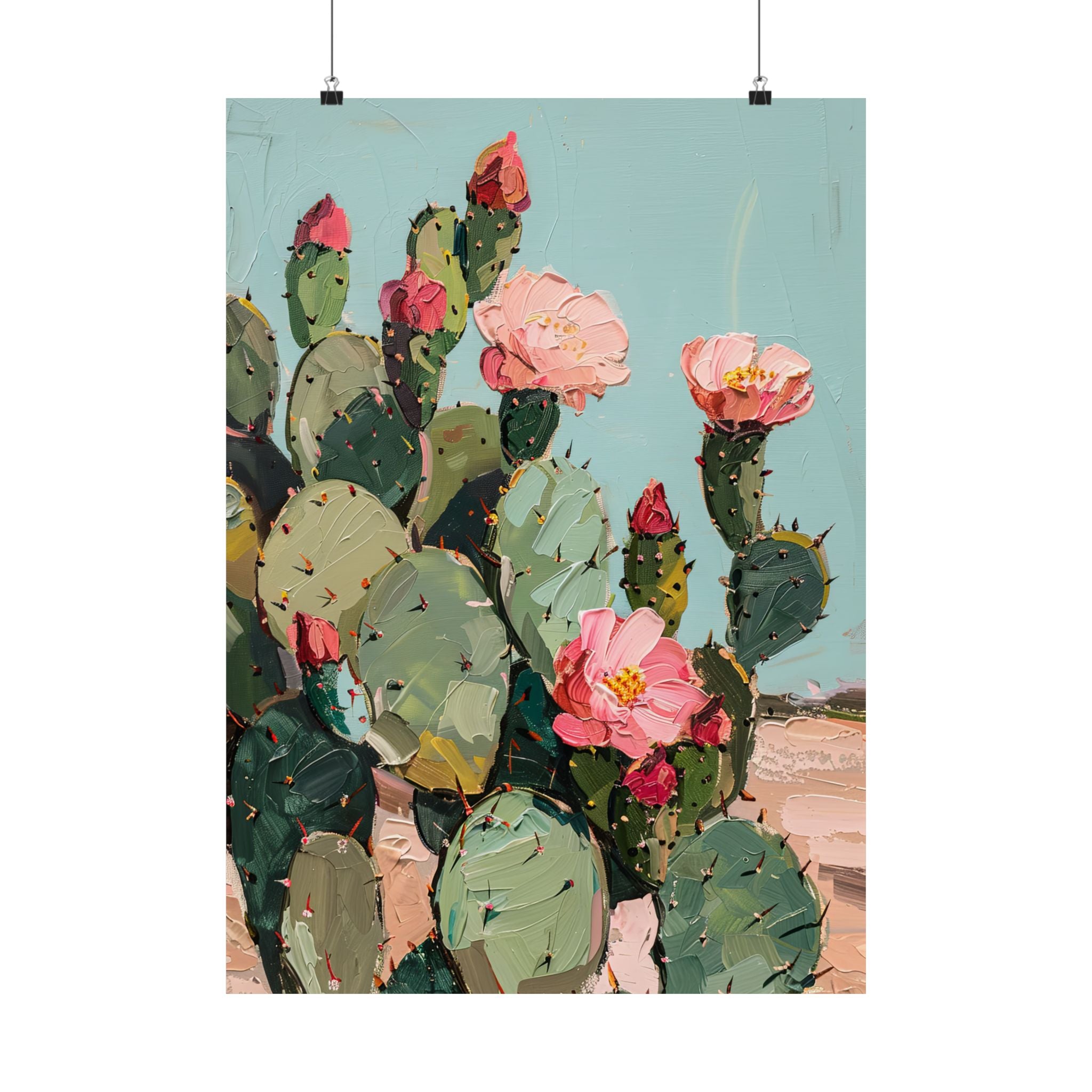 Arizona Blooming Cactus Color