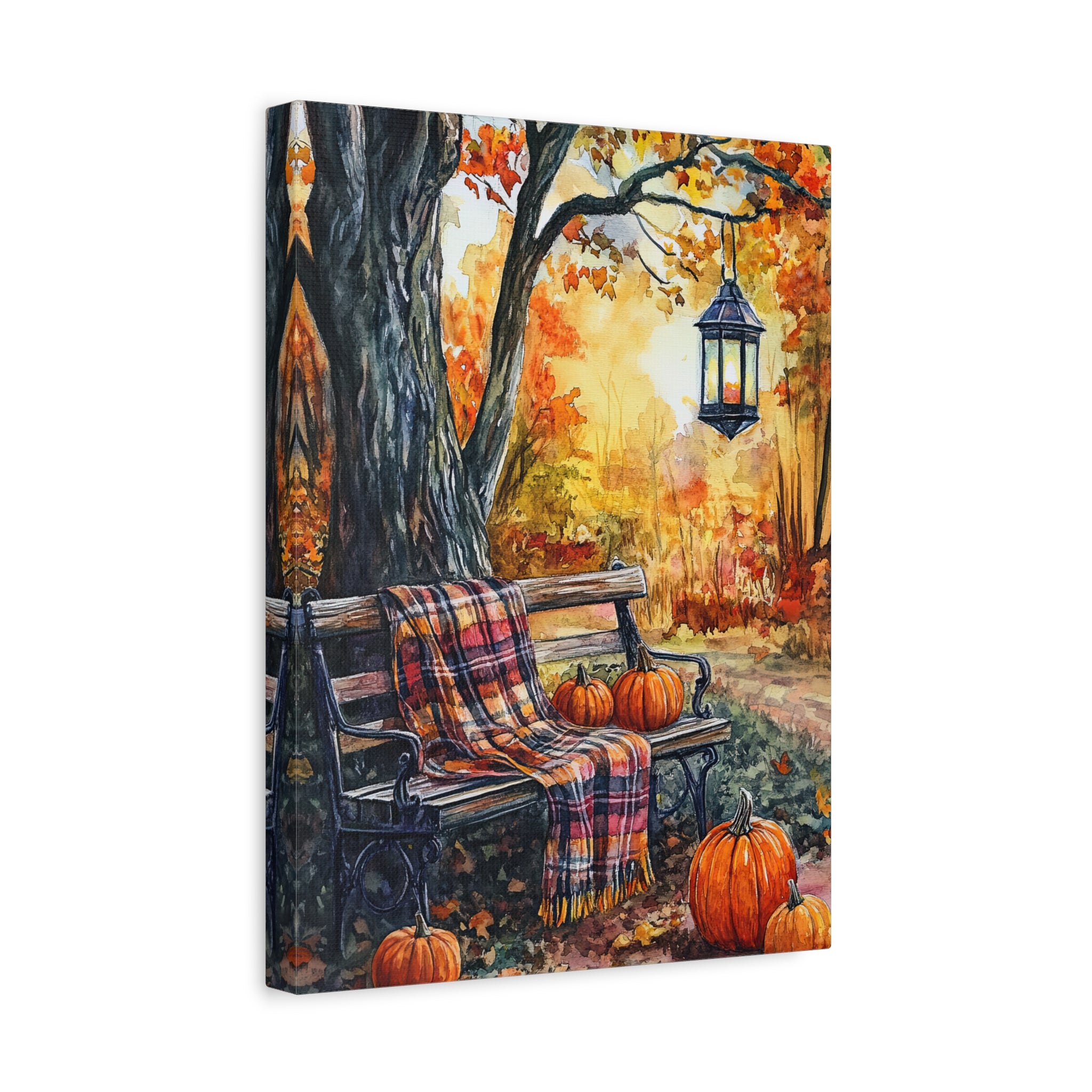 1.25" Matte Canvas - Golden Pause in Fall