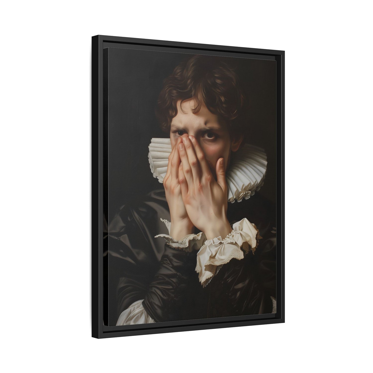 Framed Canvas - The Foul Flush Reaction