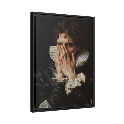 Framed Canvas - The Foul Flush Reaction