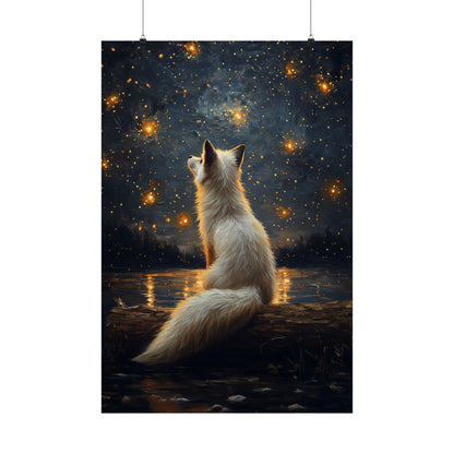 Stargazing Fox Reverie