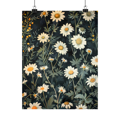 Vintage Daisies Elegance