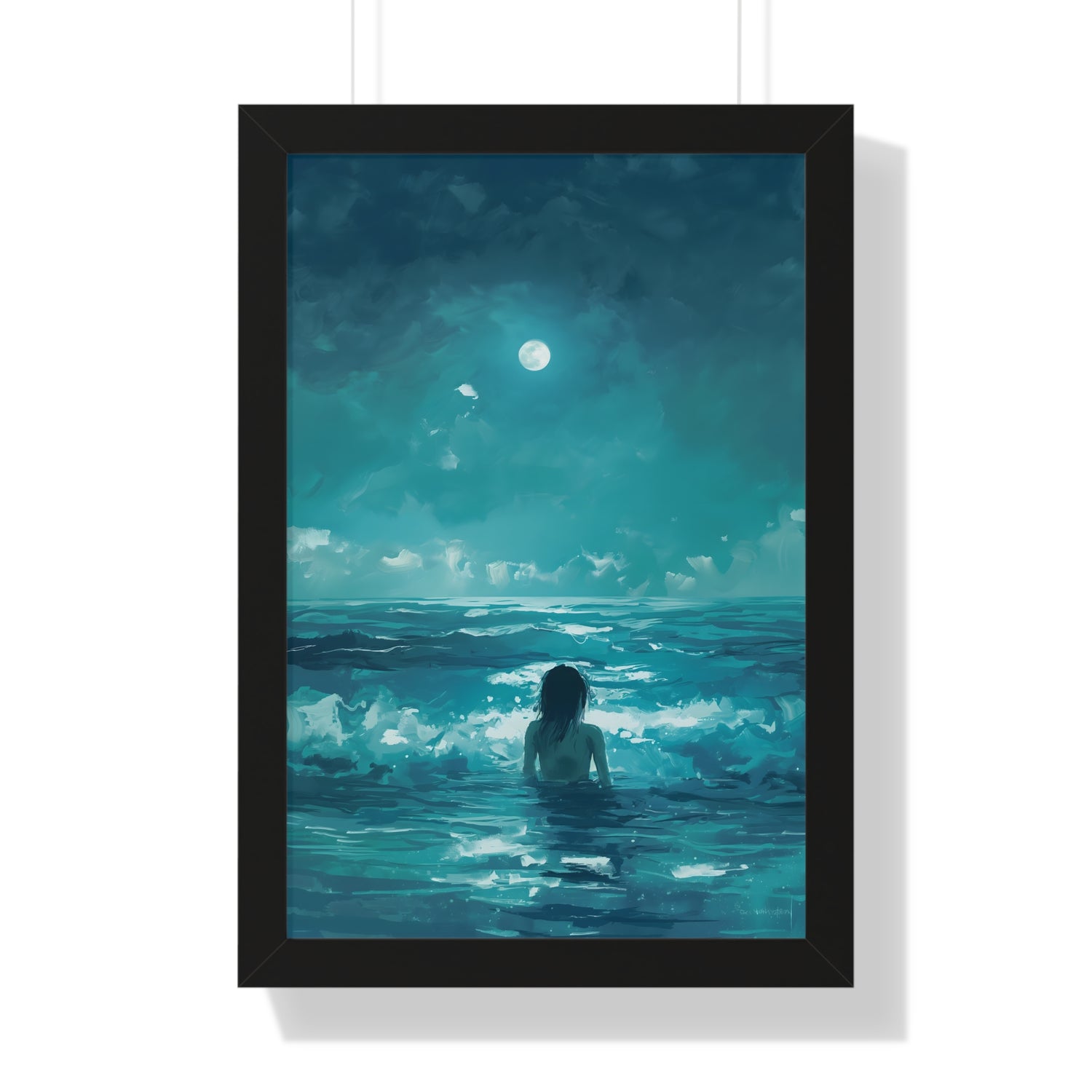 Framed Paper Print - Married to the Sea